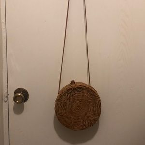 Straw crossbody